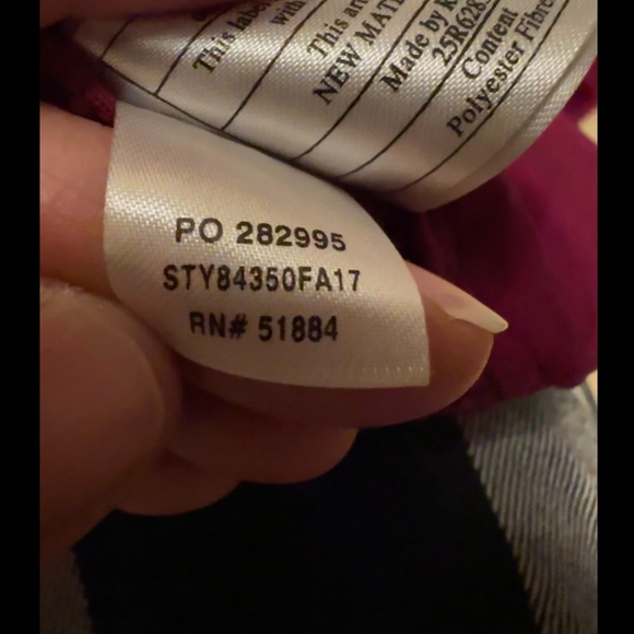 Patagonia Nano Air Women’s Berry Pink Hybrid Jacket Light Weight Full Zip S - Picture 9 of 11